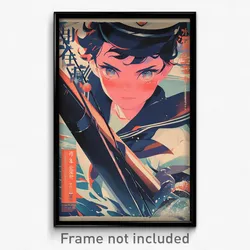 Chinese Movie Poster - Boy Feeling Empathy, Quixotic Pink Sailor Collar (Print)