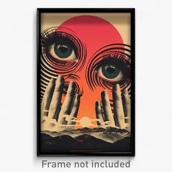 German Movie Poster - Striped New York (Germany Retro Film Art Print)