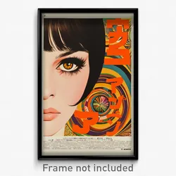 Chinese Movie Poster - Girl Feeling Undermined, Classic Short Dress (Art Print)