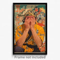 Indonesian Movie Poster - Man Feeling Brazen, Livid Sleeveless Dress (Art Print)