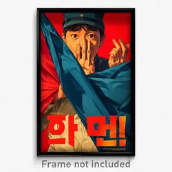 Korean Movie Poster - Boy Feeling Claustrophobic, Comfortable Blue Capelet