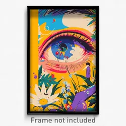 Brazilian Movie Poster - Boy Feeling Alarm, Cherry Purple Gloves (Art Print)