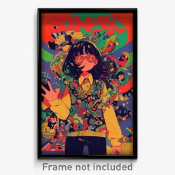 Indonesian Movie Poster - Girl Feeling Impatient, Loud Cardigan Vest (Art Print)