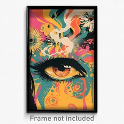 Spanish Movie Poster - Urban Drawer (Spain Psychedelic Art Retro Film Print)