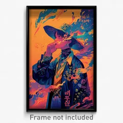 Korean Movie Poster - Boy Feeling Impatient, Magnificent Frilled Hat (Art Print)