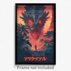 Vietnamese Movie Poster - Nocturnal Outpost (Vietnam Retro Film Art Print)