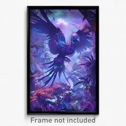 Art Poster - A Hidden Alchemist's Garden With Magical Herbs