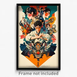 Korean Movie Poster - Boy Feeling Self Motivated, Different Asymmetrical Sleeves