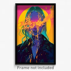 Icelandic Movie Poster - Girl Feeling Resignation, Wiry Edgy (Iceland Art Print)