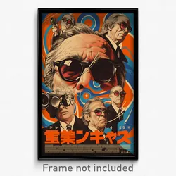 Chinese Movie Poster - Elderly Henge (China Psychedelic Art Retro Film Print)