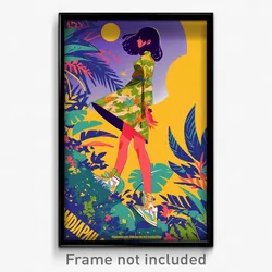 Spanish Movie Poster - Woman Feeling Schadenfreude, Wild Alternate Legwear