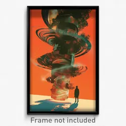 Movie Art Poster - Cultured Los Angeles (Psychedelic Retro Weird Film Print)