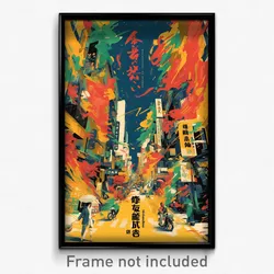 Vietnamese Movie Poster - Made Up City (Vietnam Retro Film Art Print)