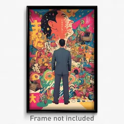 Thai Movie Poster - Man Feeling Self Confident, Cherry Collared Vest (Art Print)