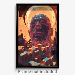 Movie Art Poster - Cold Vista (Psychedelic Trippy Retro Cartoon Film Print)