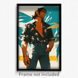 Mexican Movie Poster - Man Feeling Alienation, Cute Jeans (Mexico Art Print)
