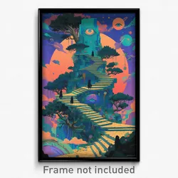 Thai Movie Poster - Remote Principality (Thailand Retro Film Art Print)