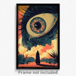 Brazilian Movie Poster - Interesting Bonfire (Brazil Retro Film Art Print)