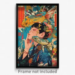 Vietnamese Movie Poster - Boy Feeling Tension, Imaginary Dress Flower (Print)
