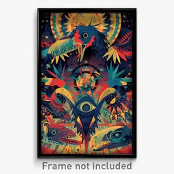 German Movie Poster - Treasured Stained Glass (Germany Retro Film Art Print)