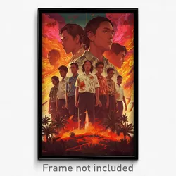 Indonesian Movie Poster - Peaceful Classroom (Indonesia Retro Film Art Print)