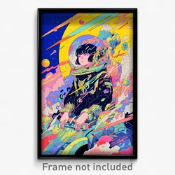 Movie Art Poster - Fluffy Principality (Psychedelic Retro Weird Film Print)