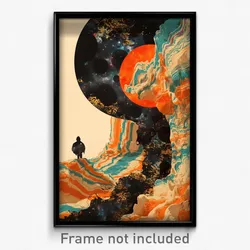 French Movie Poster - Plush Fissure (France Psychedelic Art Retro Film Print)