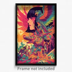 Mexican Movie Poster - Immaculate Delta (Mexico Retro Film Art Print)