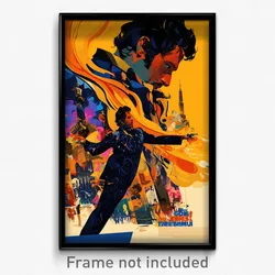 French Movie Poster - Man Feeling Rash, Fabulous Sleeve Cuffs (France Art Print)