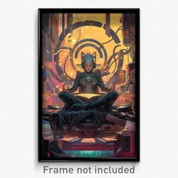 Movie Art Poster - Spotted Exotic Area (Psychedelic Retro Weird Film Print)