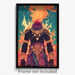 Bollywood Movie Poster - Man Feeling Resignation, Thrifty Power Armor (Print)