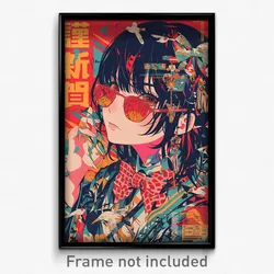 Chinese Movie Poster - Girl Feeling Calm, Original Bowtie (China Film Art Print)