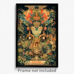 Indonesian Movie Poster - Accomplished Garden (Indonesia Retro Film Art Print)