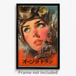 Movie Art Poster - Woman Feeling Negative, Adorable Costume Switch (Film Print)