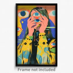 Art Poster - Average Vike (Psychedelic Trippy Weird 11x17 Cartoon Print)