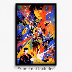 Art Poster - Ample Fief (Psychedelic Trippy Weird 11x17 Print)