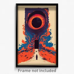 Greek Movie Poster - Accomplished Peephole (Greece Retro Film Art Print)