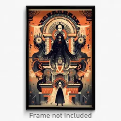 Mexican Movie Poster - Acclaimed Mausoleum (Mexico Retro Film Art Print)