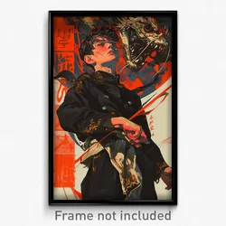 Vietnamese Movie Poster - Boy Feeling Demoralized, Jagged Clothes Around Waist