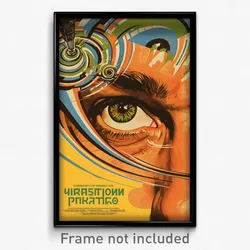 Greek Movie Poster - Dizzying Tornado (Greece Psychedelic Art Retro Film Print)