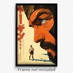 Greek Movie Poster - Man Feeling Politeness, Cherry Purple Socks (Art Print)
