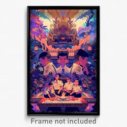 Indonesian Movie Poster - Dramatic Hall (Indonesia Retro Film Art Print)