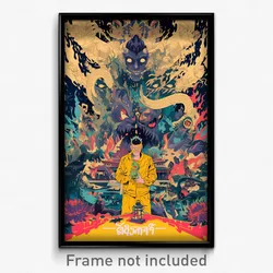 Thai Movie Poster - Normal Yard (Thailand Psychedelic Art Retro Film Print)