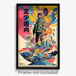 Icelandic Movie Poster - Man Feeling Tolerance, Scholarly Hooded Jacket (Print)