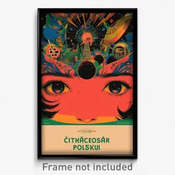 Spanish Movie Poster - Vibrating Resting Place (Spain Retro Film Art Print)