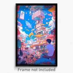 Art Poster - A Parallel Universe Where Colors Have Taste