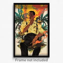 Indonesian Movie Poster - Man Feeling Hospitable, Magnificent Suspenders (Print)