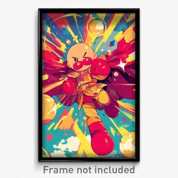 Anime Art Poster - Boy Feeling Strong Wearing Smooth Armored Dress (Print)