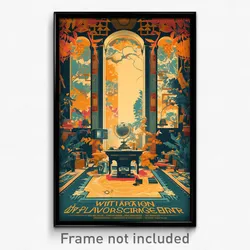 Icelandic Movie Poster - Virtual Greenhouse (Iceland Retro Film Art Print)