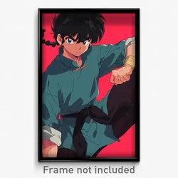 Anime Art Poster - Man Feeling Apprehension Wearing Antique Elbow Pads (Print)